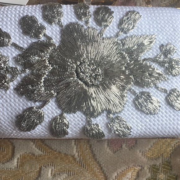 Franchi Evening white bag brand new - Picture 8 of 12